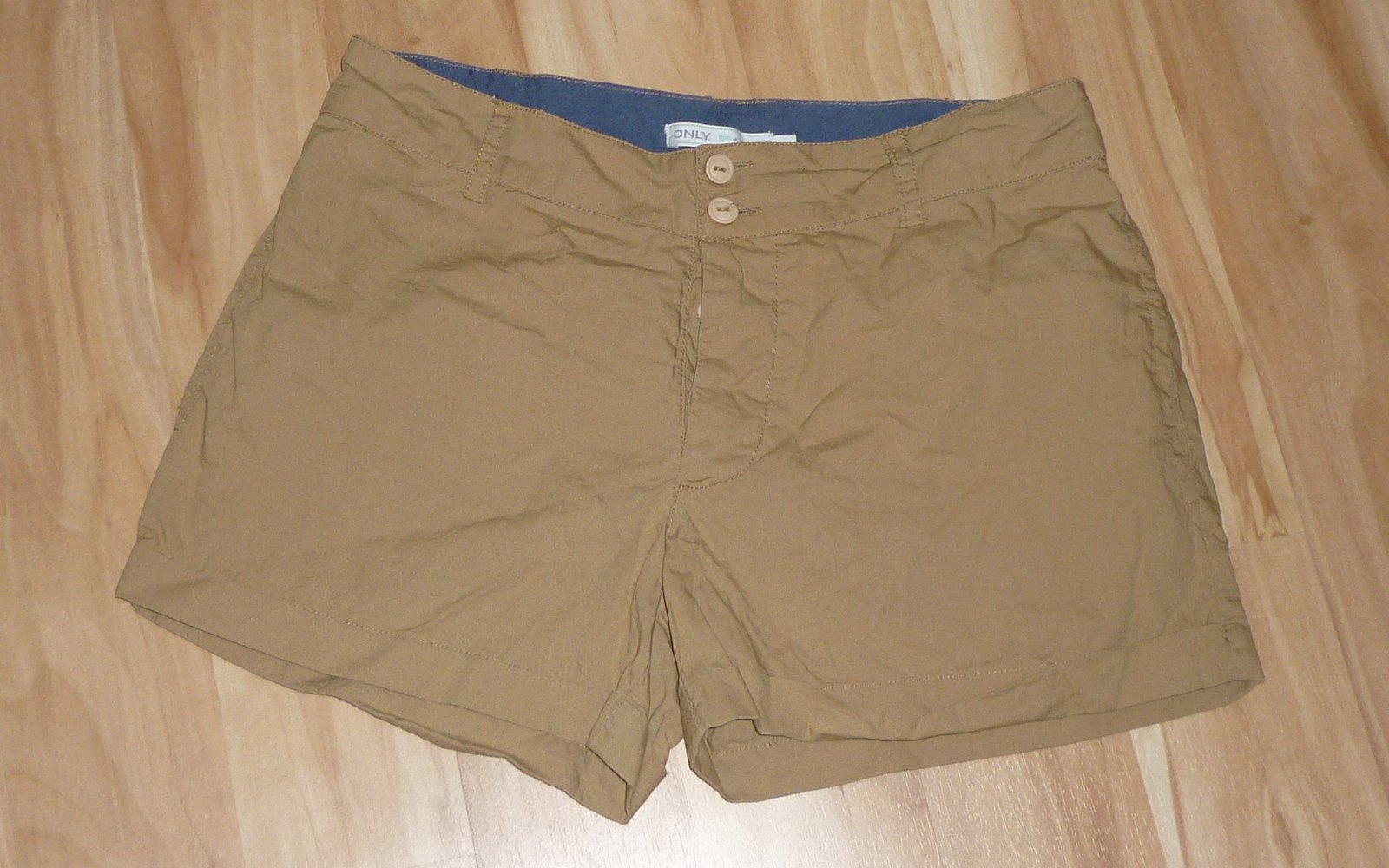 Only Shorts kurze Hose beige nude Größe 34