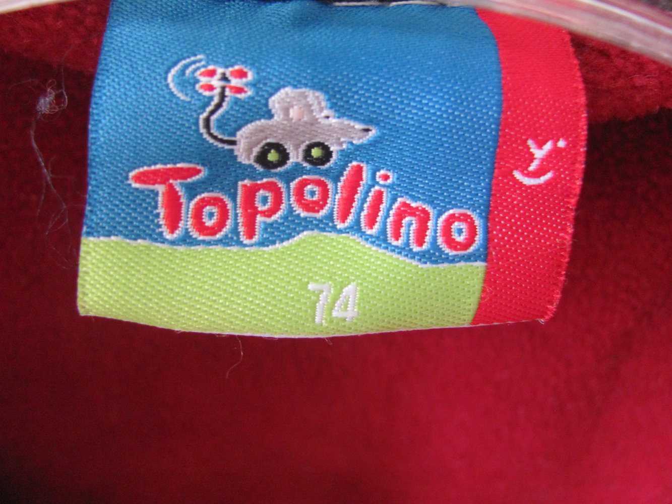 Jacke/Cordjacke Größe 74 Topolino