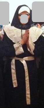 Nonnenkostüm Fasching