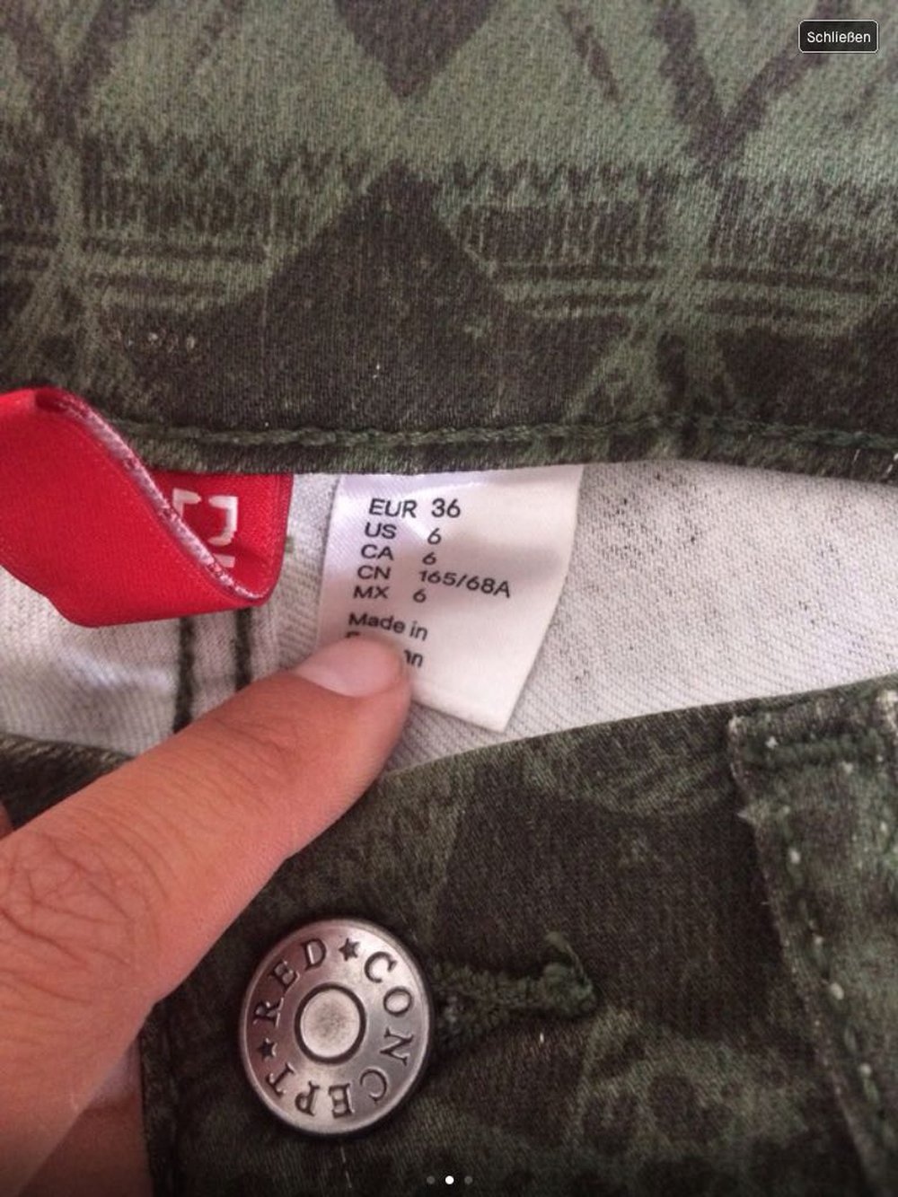 Coole, ausgefallene Jeans