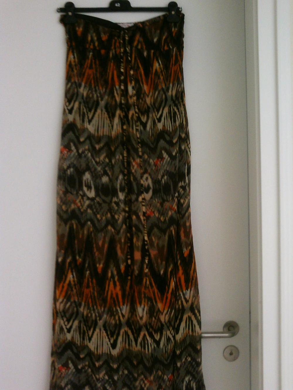 gemustertes Orsaymaxikleid