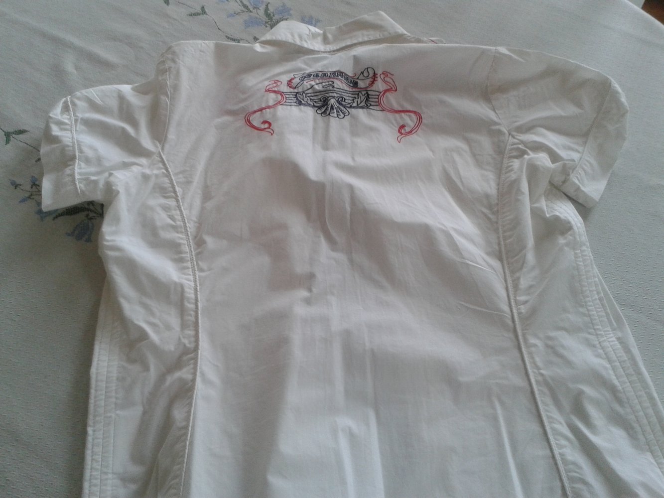 Bluse weiß Gin Tonic