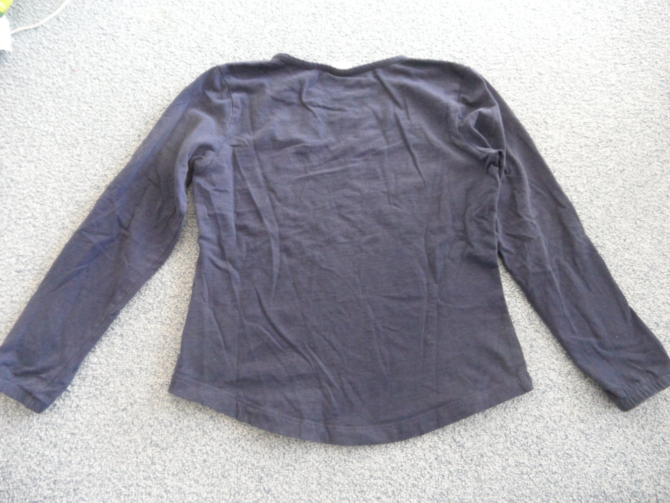 s.Oliver schönes Langarmshirt ganz weich Spruch 122/128