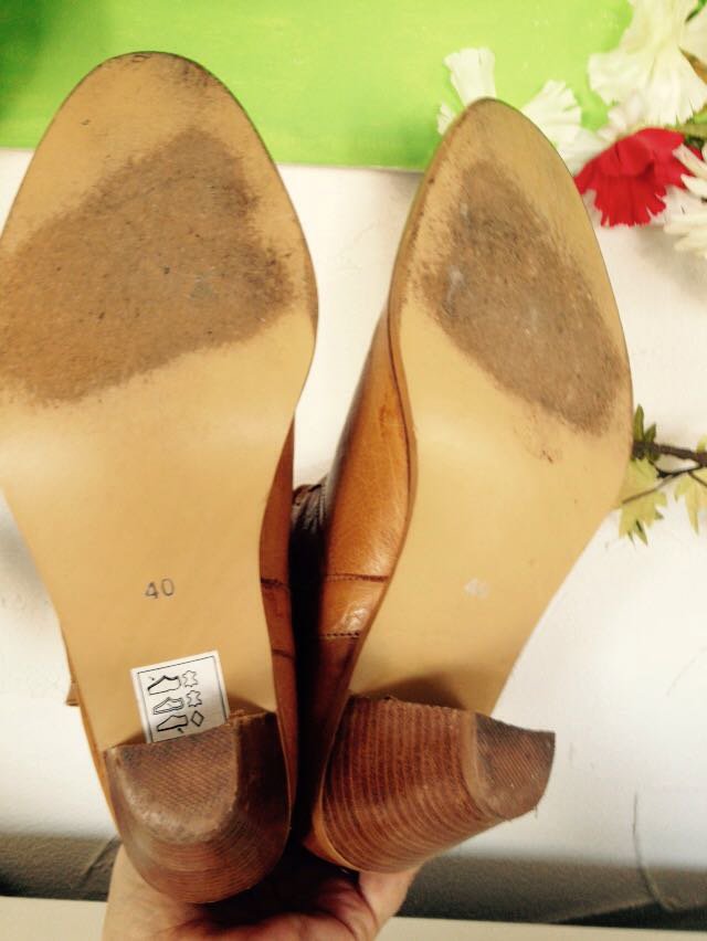 Cognac Leder Design Westernstiefel Boots Schuhe 