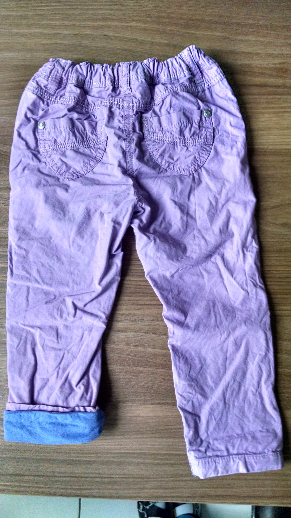 Thermohose verstellbar Gr. 92 mit Glitzer