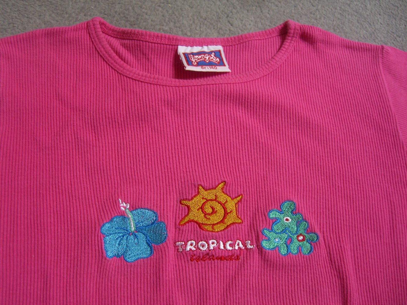Schönes pinkes T-Shirt
