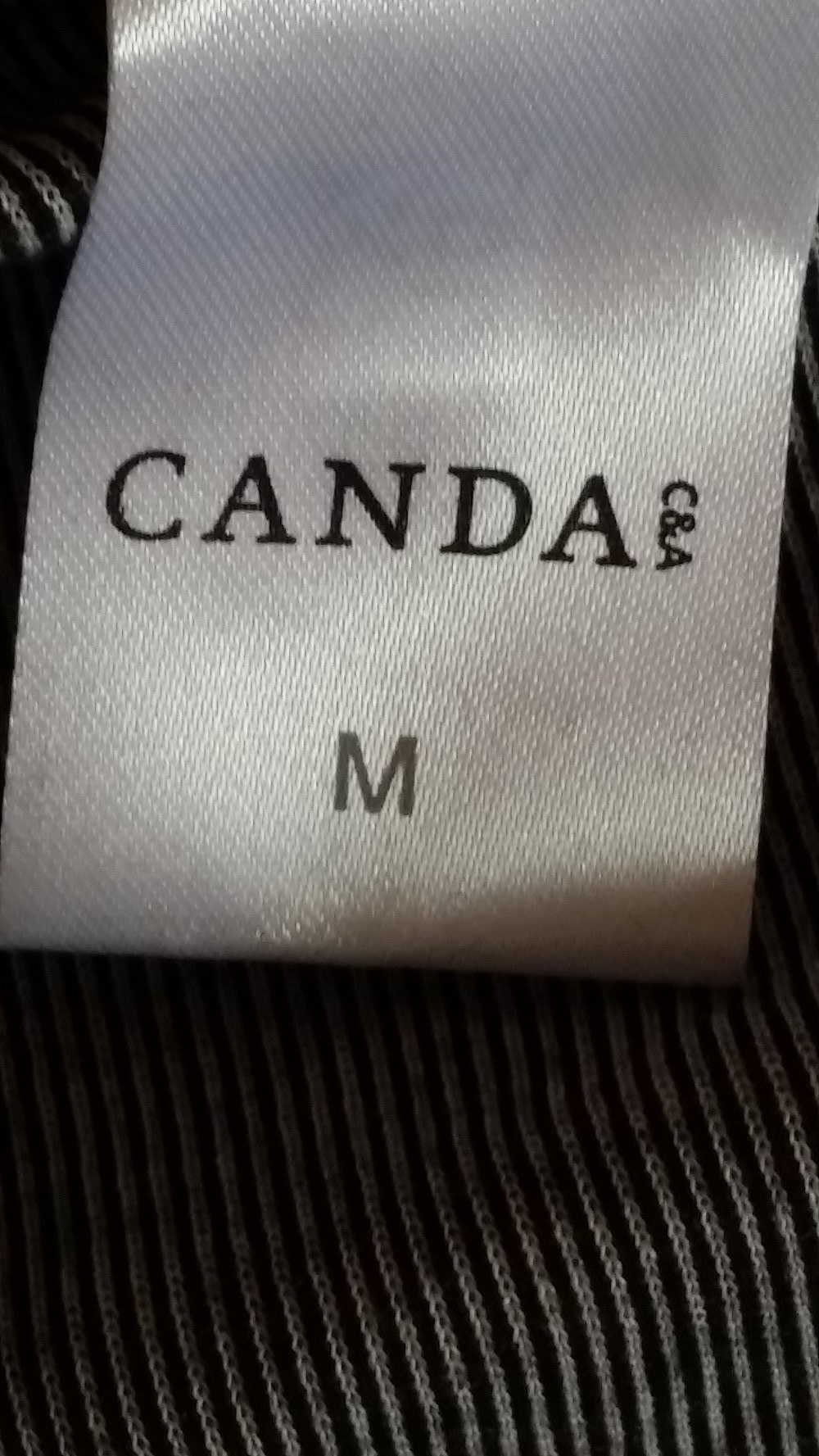 Lange Unterhose – Herren – neu – grau/schwarz gestreift