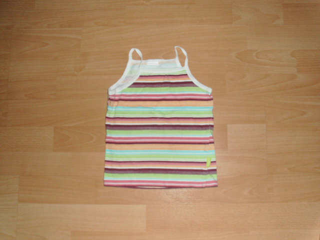 Top von b.p.c. bunt geringelt, Gr. 92/98