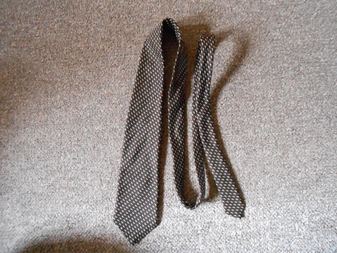 Braune Krawatte