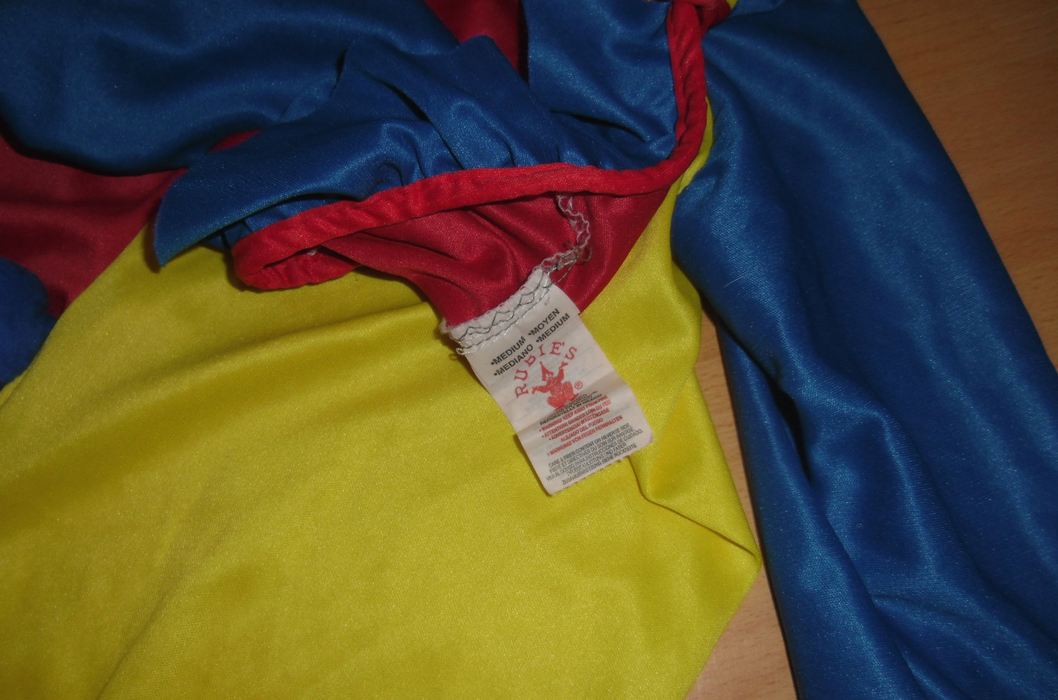 Rubies- süßes Clownskostüm Gr.M ca 116-128