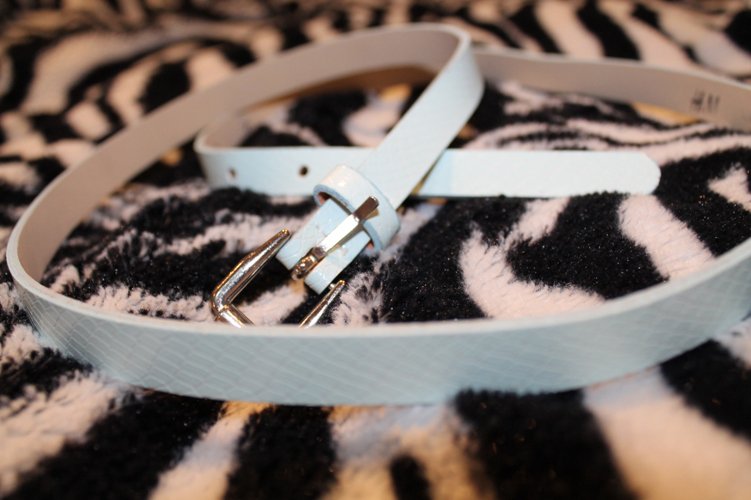 türkiser Gürtel Gr.L neu 90-100cm