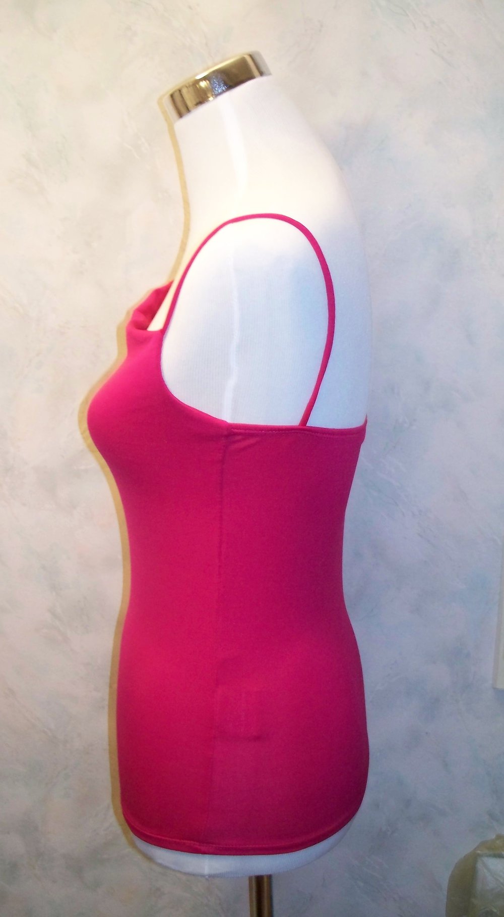 MISS IVY// Schickes Party-Top (pink) mit glitzernder Brosche Gr. 36/38