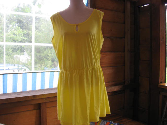 *** Sonnengelbes ~ Kleid ~ Longtop ~ Strandfeeling ***