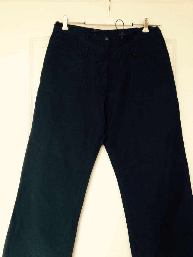 Exclusive Highwaist Dunkelblaue Sporthose 