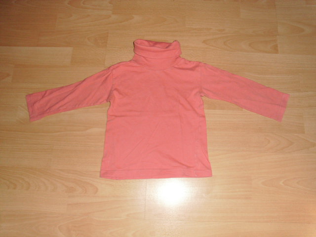 Langarmrolli, orange, Gr. 98/104