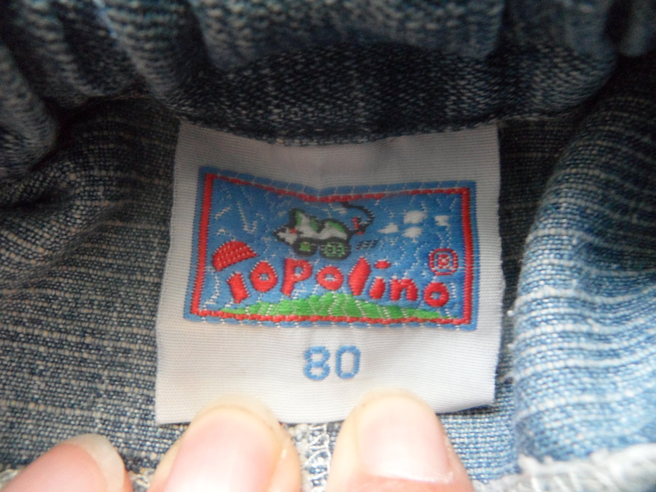 süße Hose Topolino Jeans Rüschen