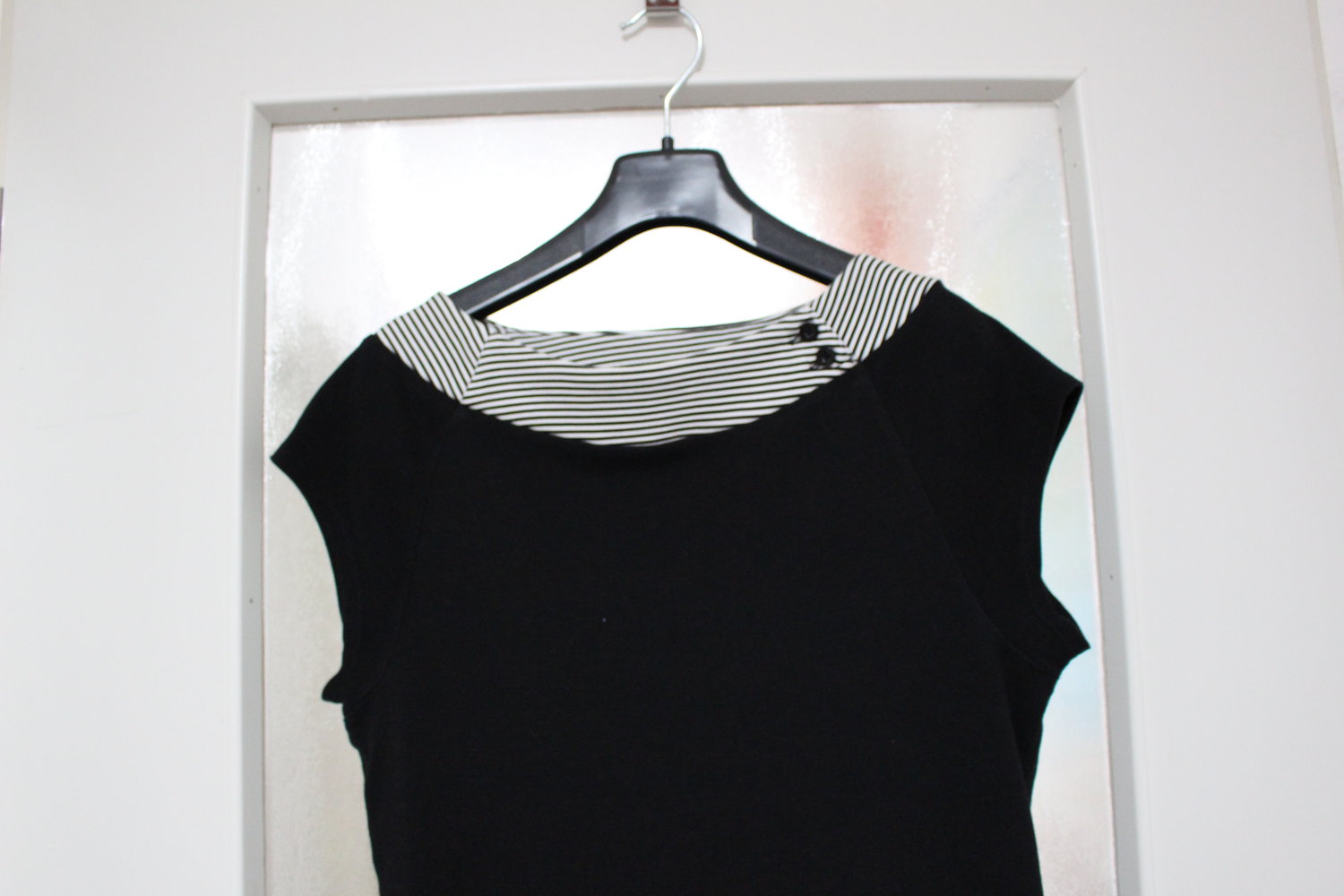 23. Top schwarz, festlich, Gr. 38