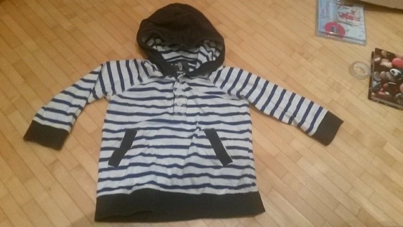 H&M maritimes Kapuzenshirt Langarmshirt Hoody