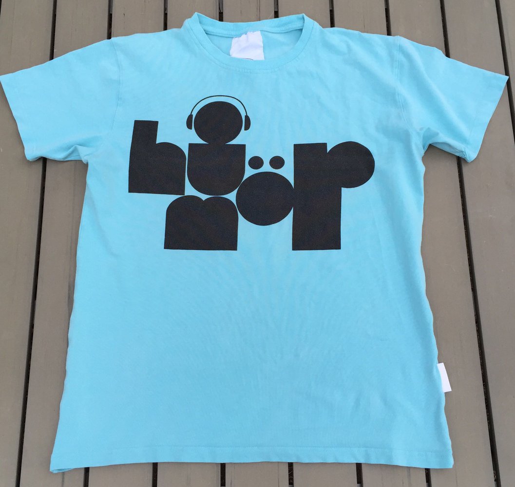 HUMÖR T-Shirt hellblau türkis Gr. XL