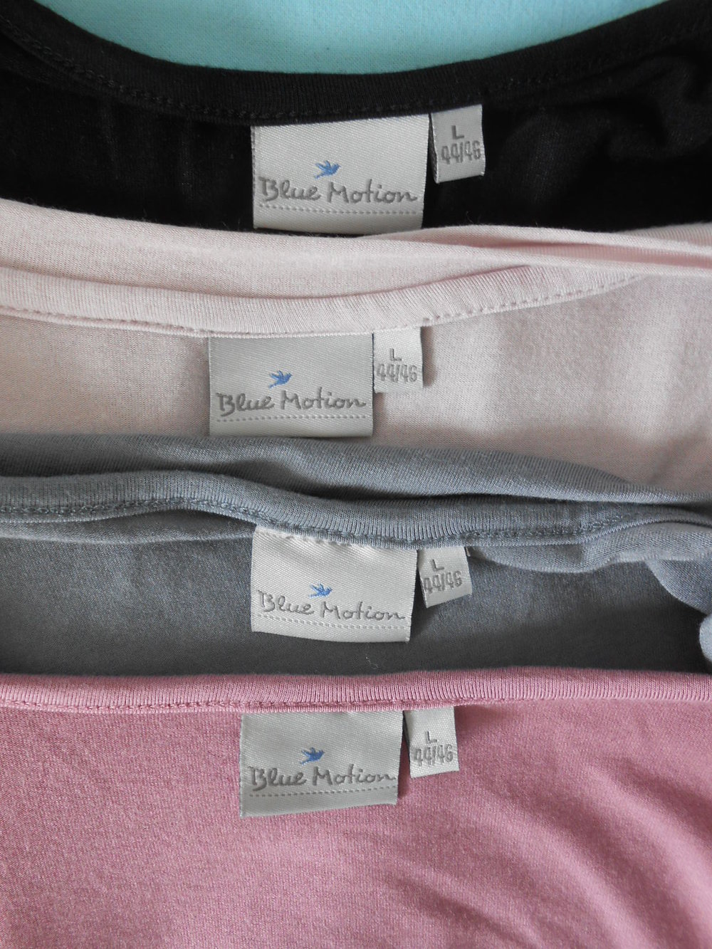 Glitzer Pailletten Top grau silber L 44 46