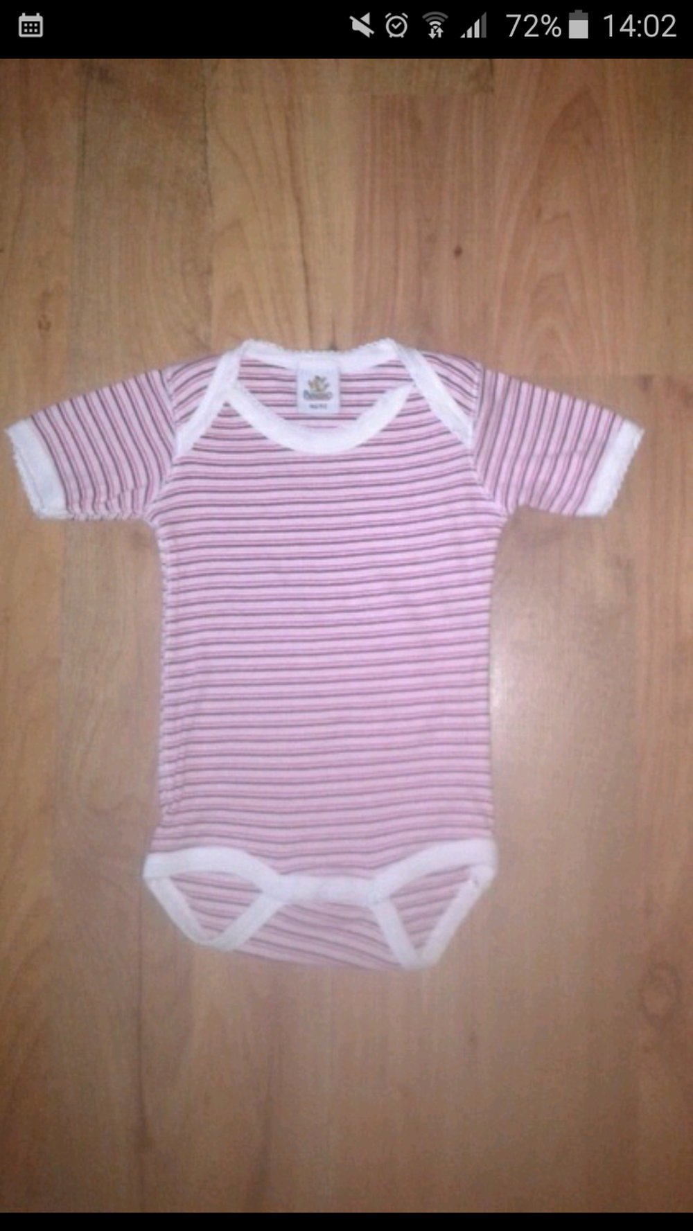 Body,kurzärmlig, Gr.86/92