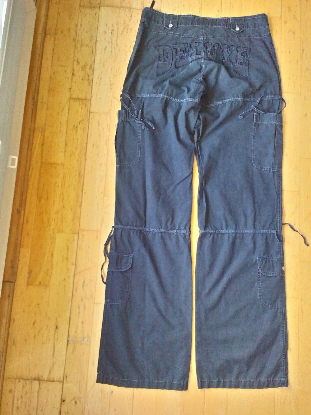 Baggy Hose Gr. 36 schwarz Gothic