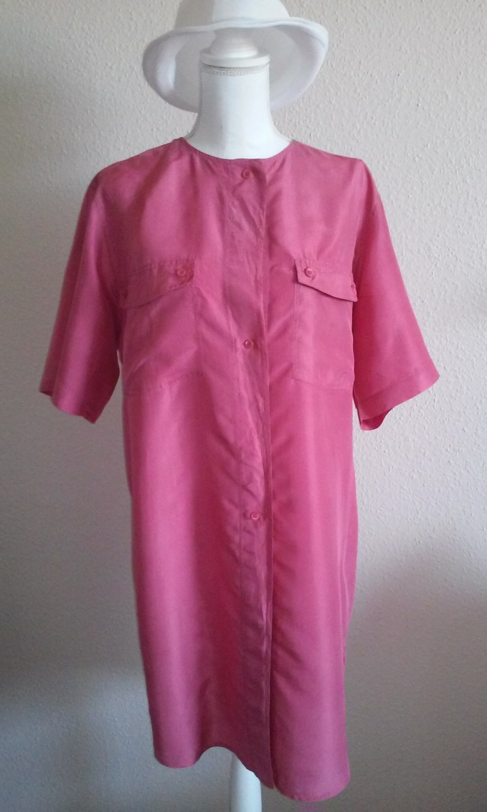 Longbluse Seidenbluse Bluse/Mantel Cardigan Sommerbluse Gr.36/38