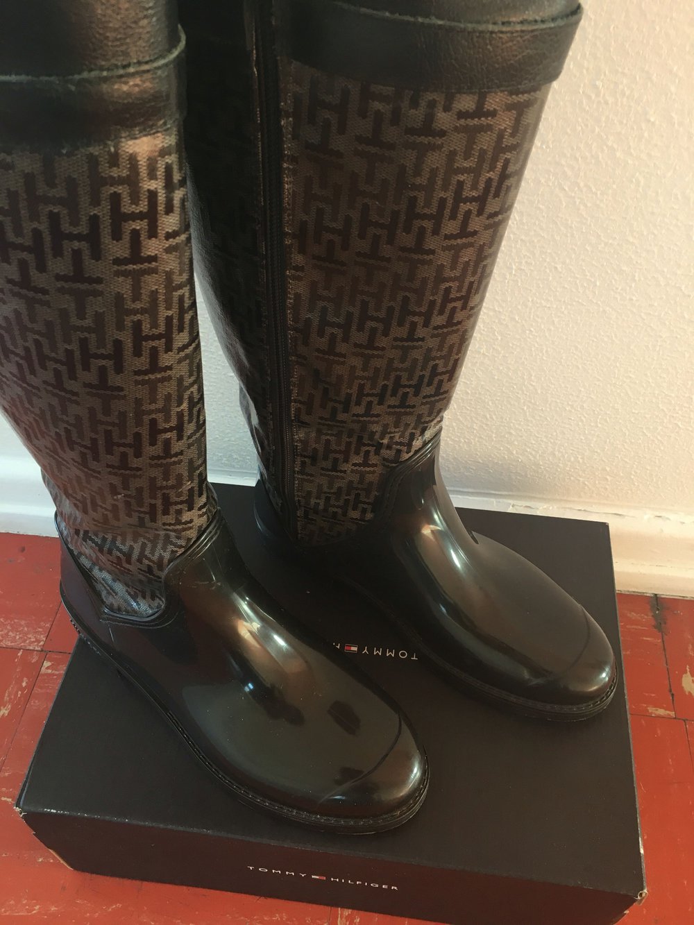 Tommy Hilfiger Damen Gummistiefel