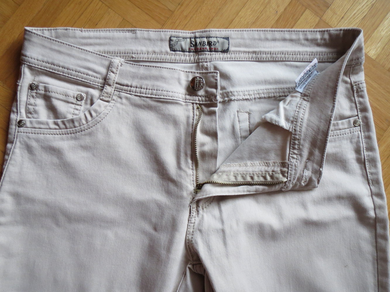 Jeans, Gr.42/M, beige