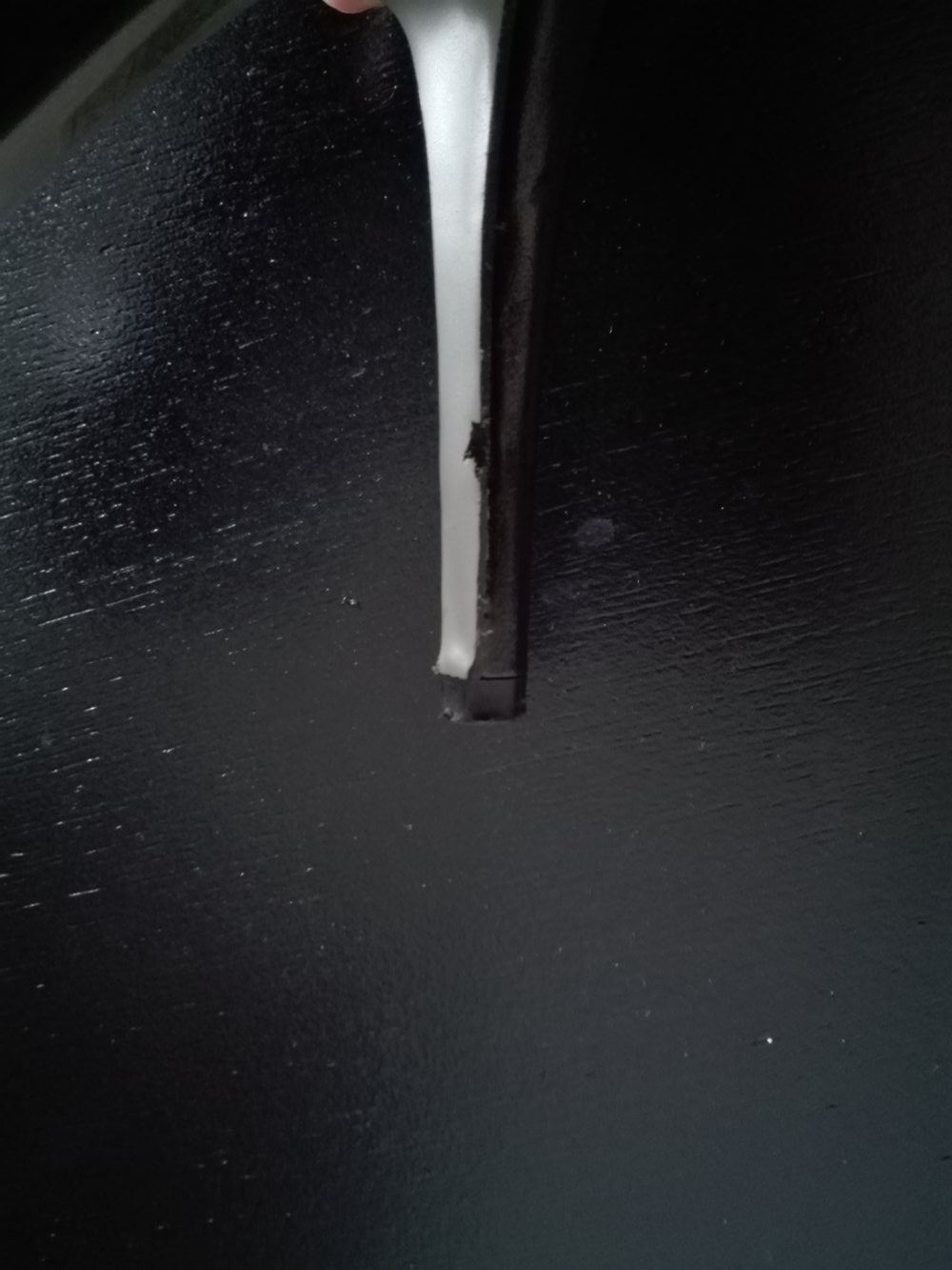 Schwarze Samt Plateau High Heels