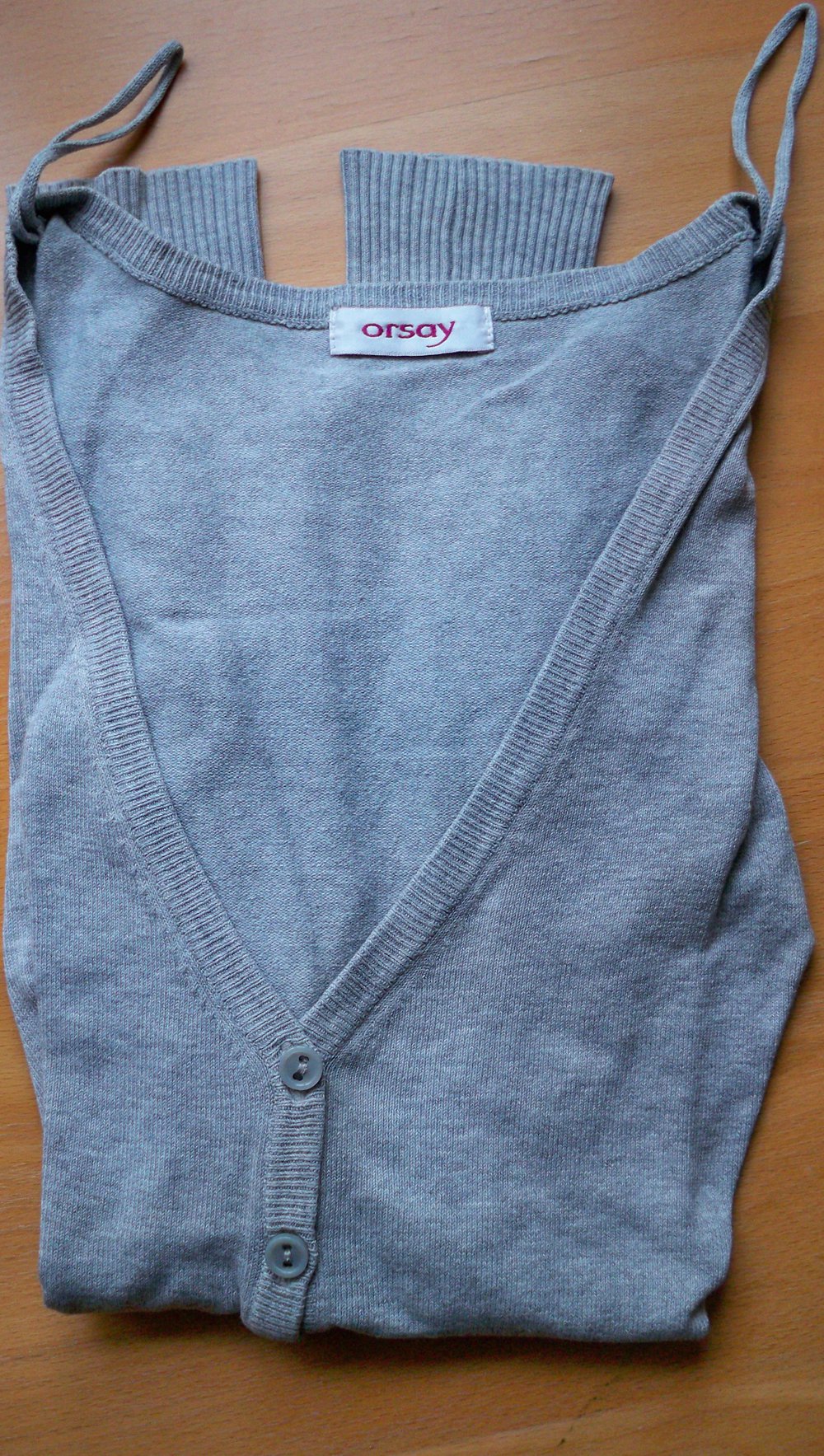Grauer Cardigan von Orsay !