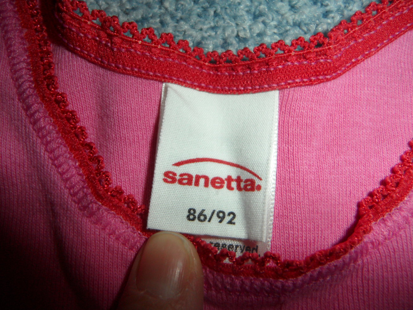 Lauras Stern 2 Unterhemden Sanetta 86/92