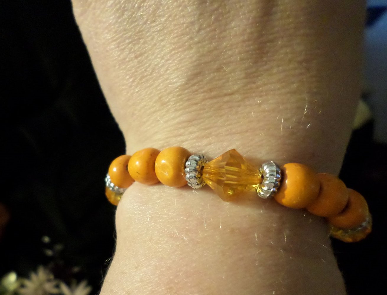 Armband orange Sixx