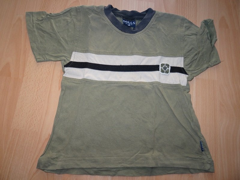 T-Shirt oliv grün Gr. 104