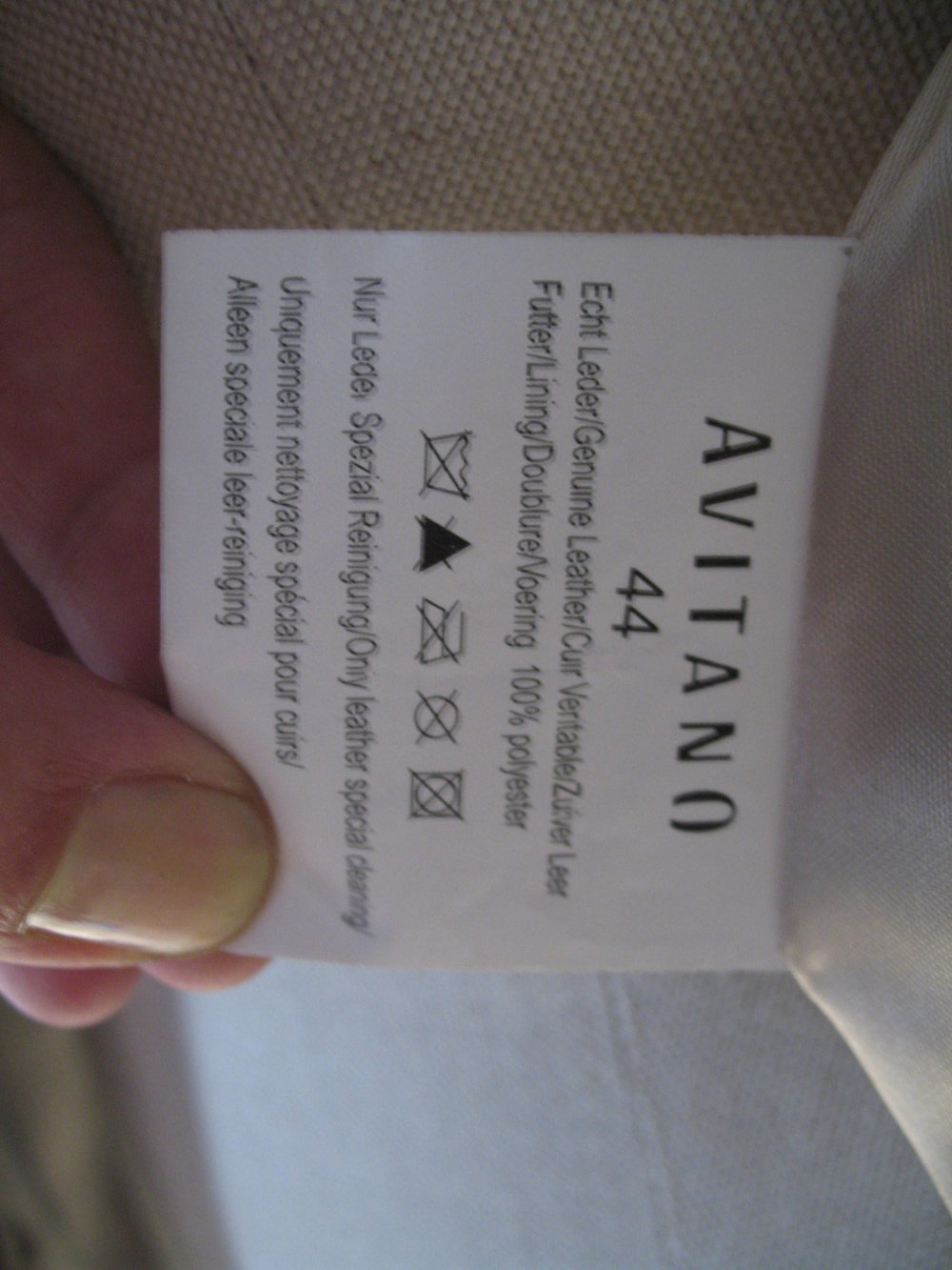 Echtleder Jacke für gr 42