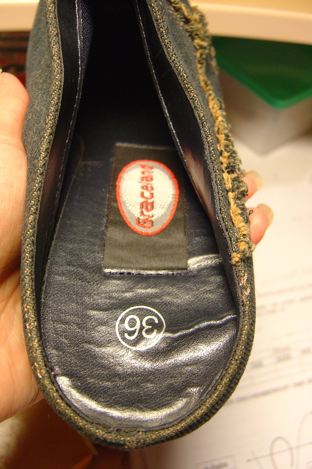 Jeanspumps von Graceland, sehr bequem, Gr. 36/37