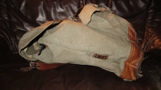 Rucksack Tasche Vintage Armee Militär Swiss Salz & Pfeffer Hipster Blogger