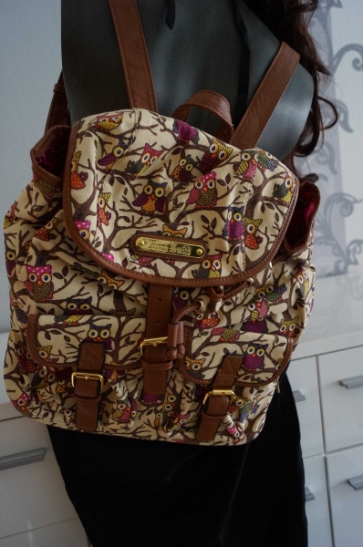 Süßer Eulen Rucksack