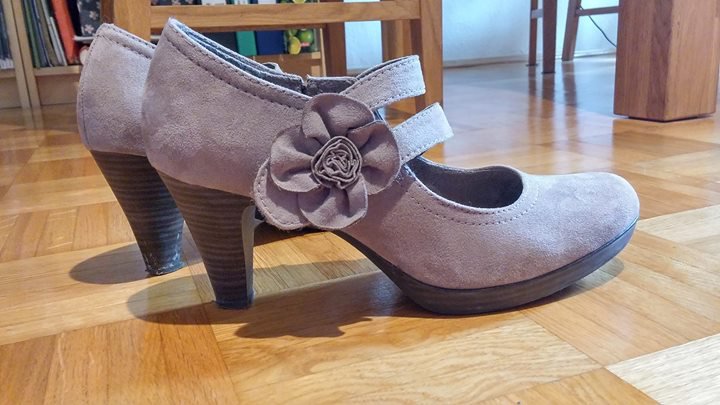 Sandaletten Pumps nude 40