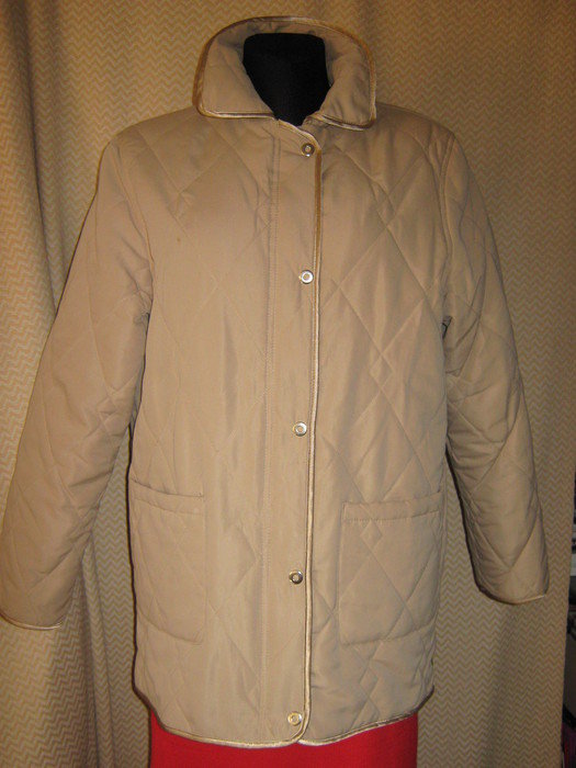 NEU * Edel * sportiv * Business * Freizeit * DESIGNER * Stepp- Jacke * im Englisch- Style * Gr. 38- 40/ S- M, caramél- beige *