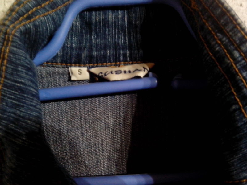 kurze Bolero Jeansjacke - stretch -