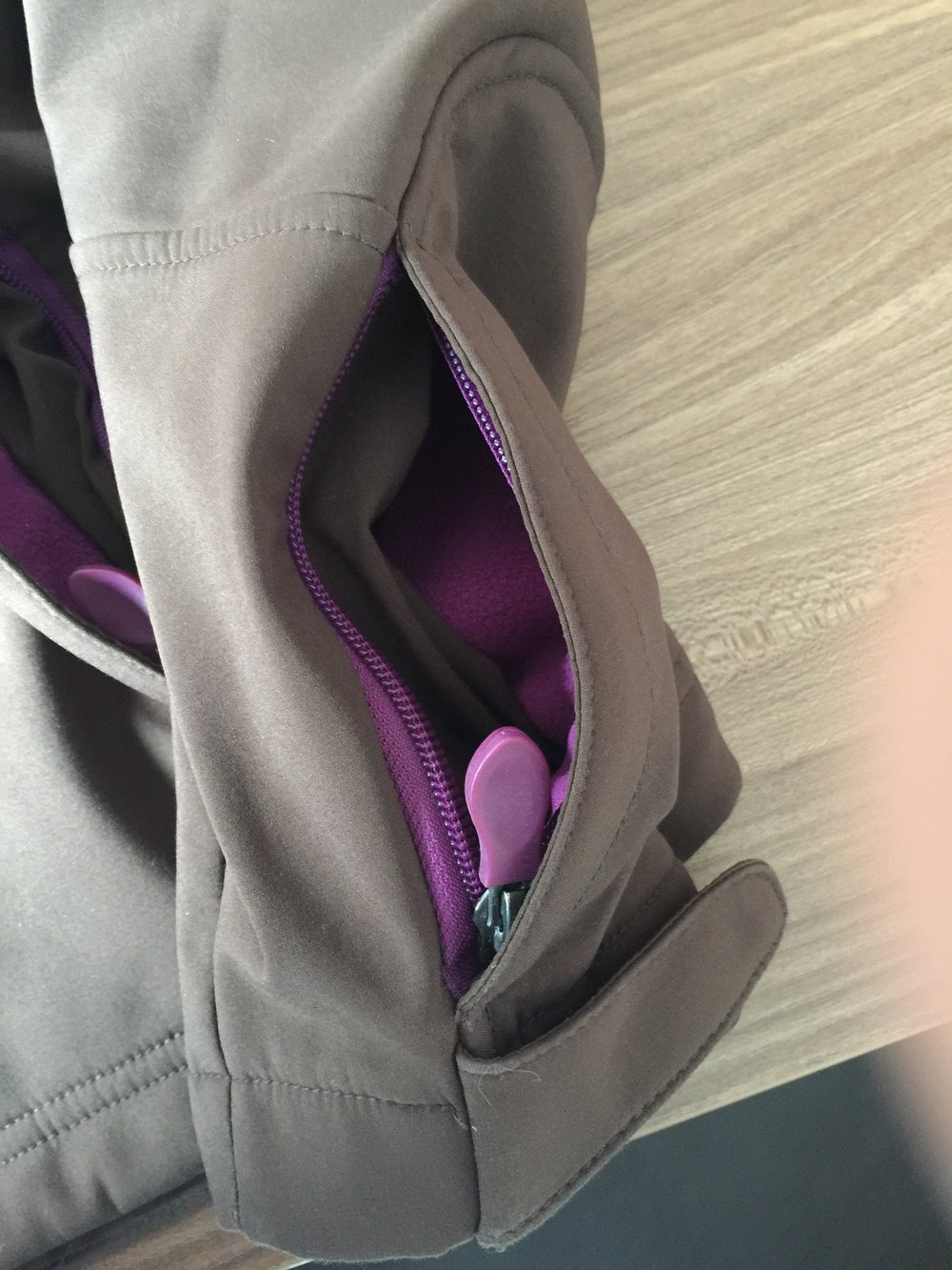 Braune Softshelljacke Gr. 40