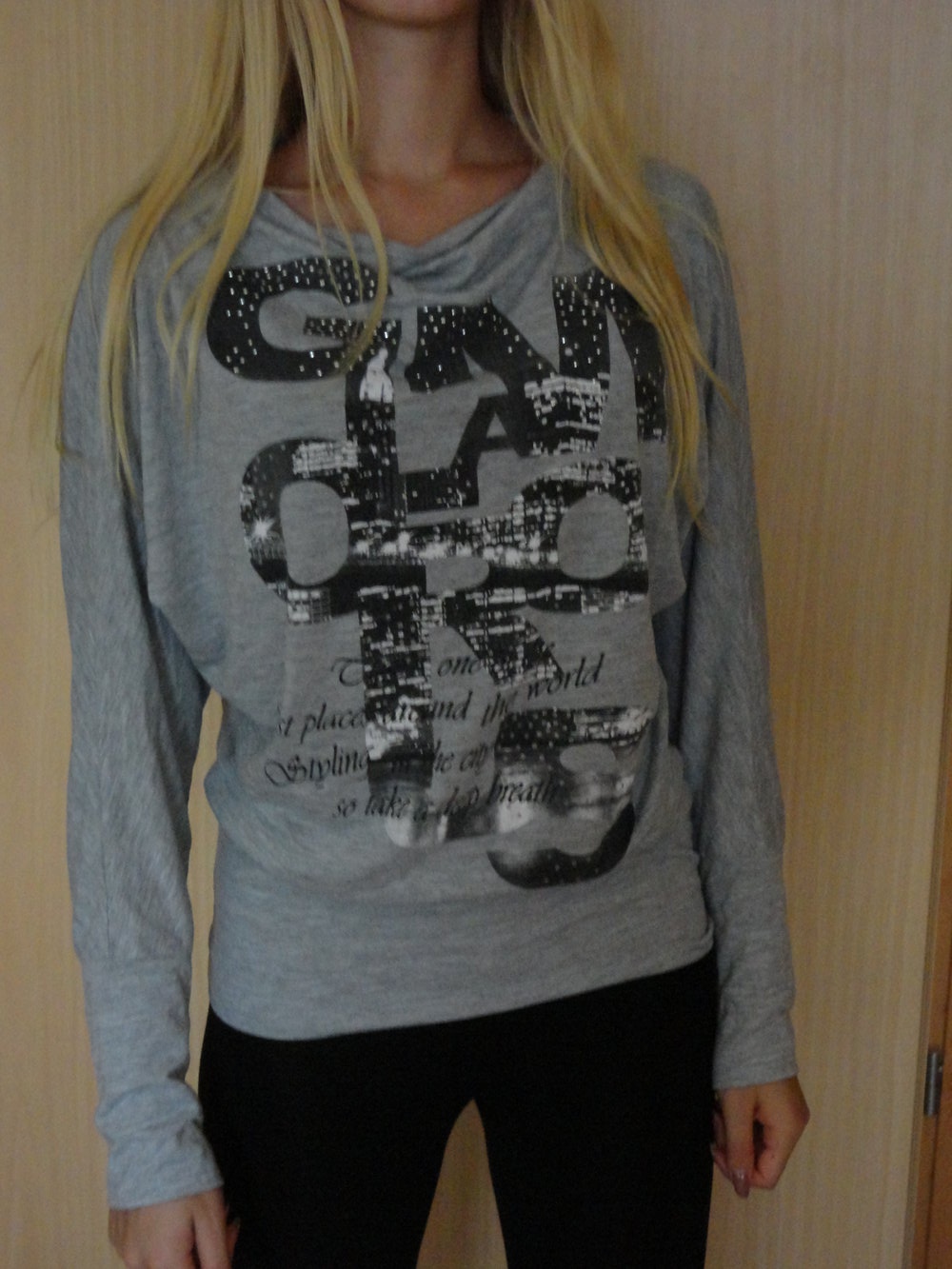 Shirt mit Fledermausärmeln