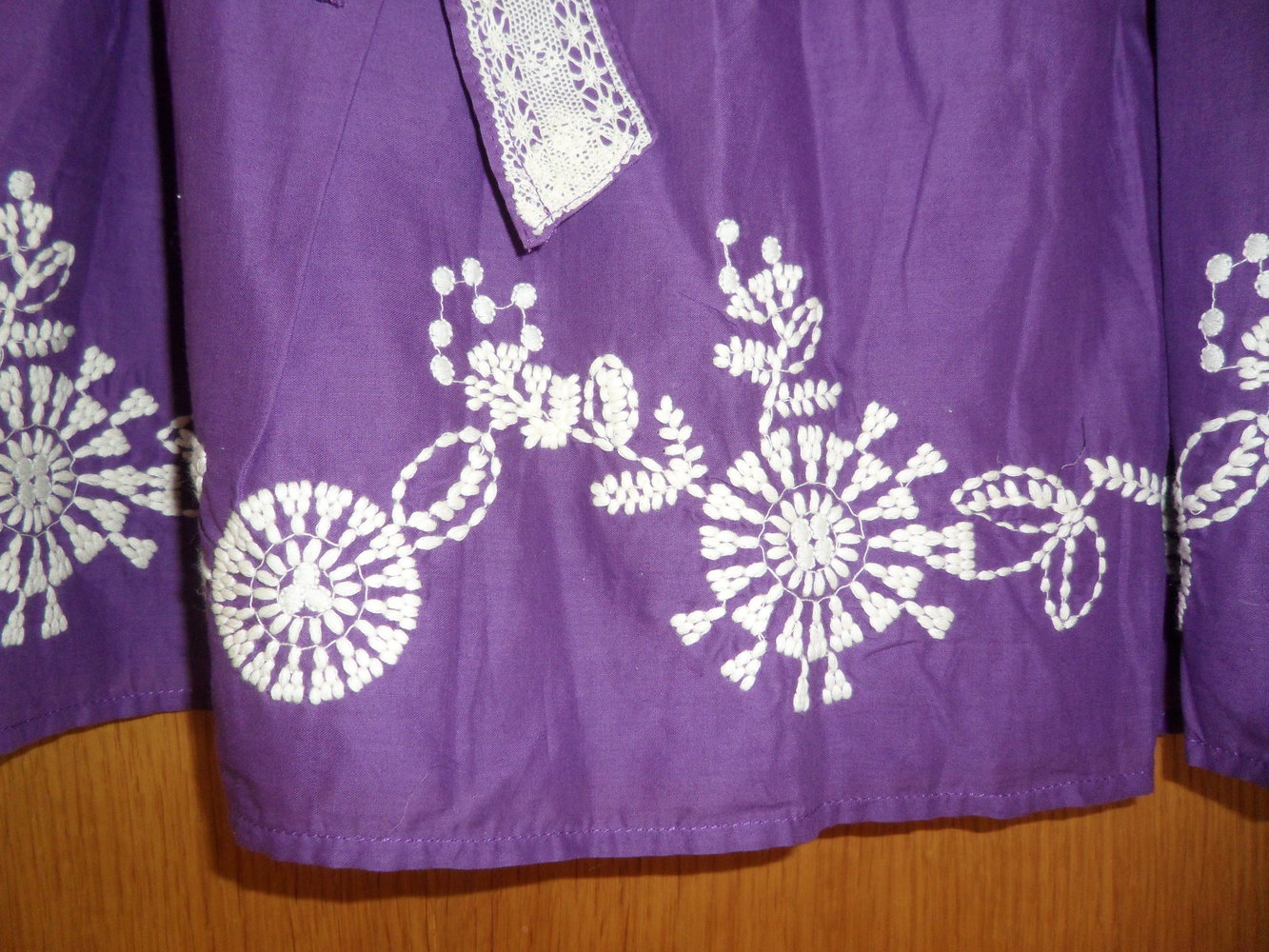 Wunderschöner Rock mit Strickmuster, lila