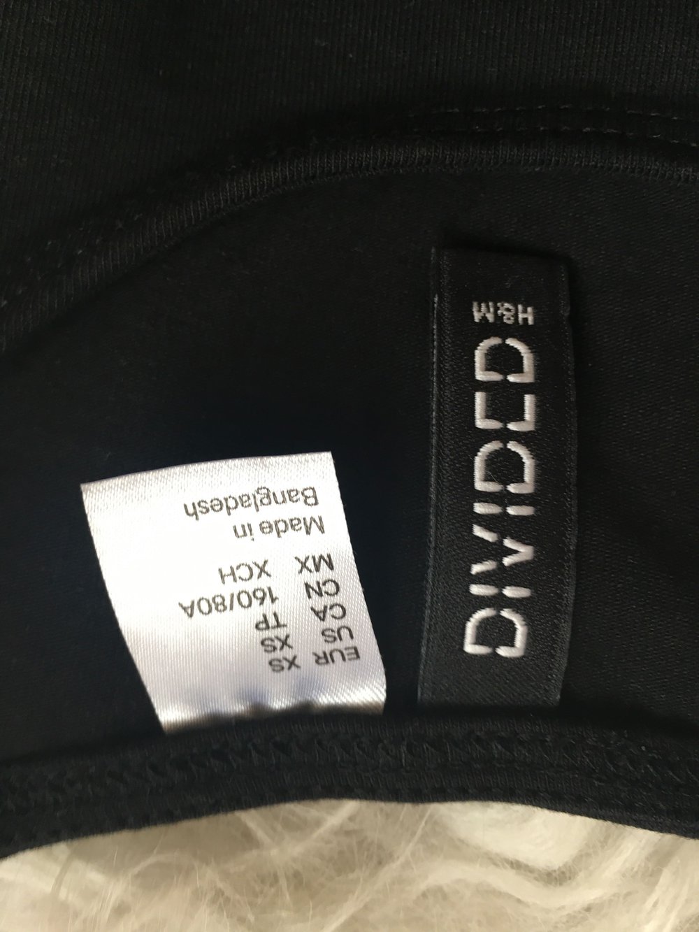 Crop Top - Gr. XS - schwarz