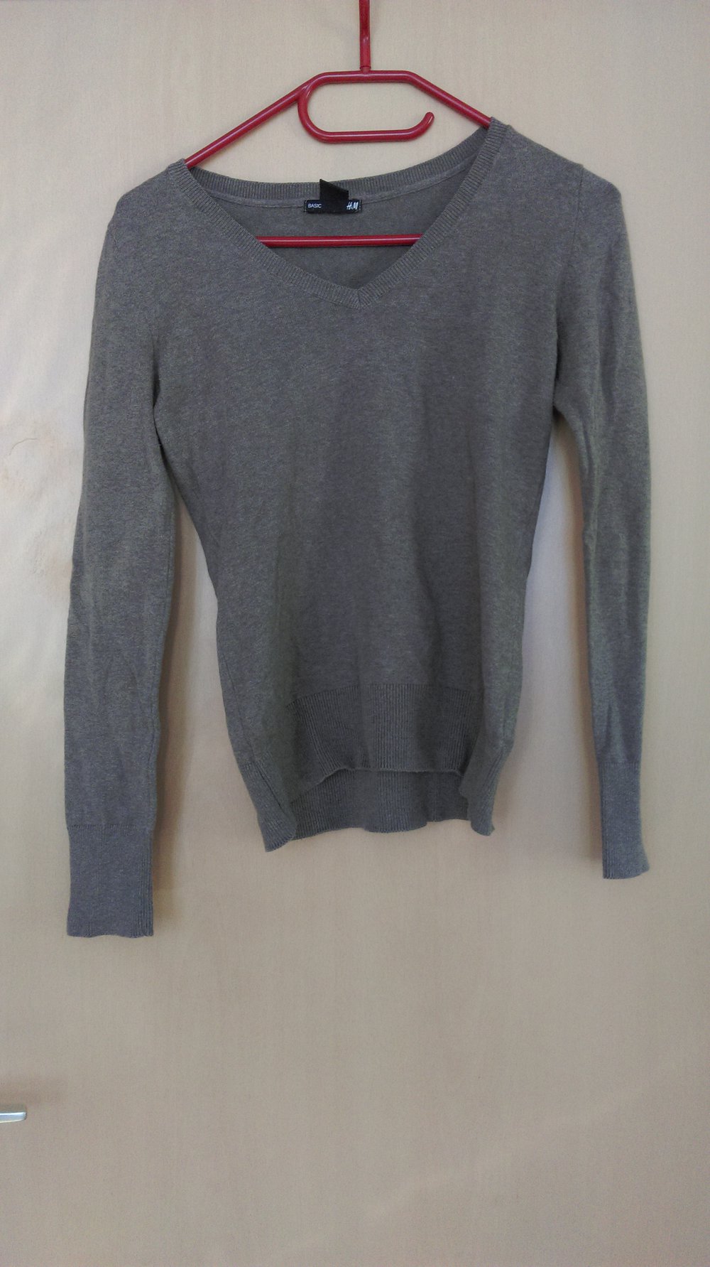 Pullover mit V-Ausschnitt