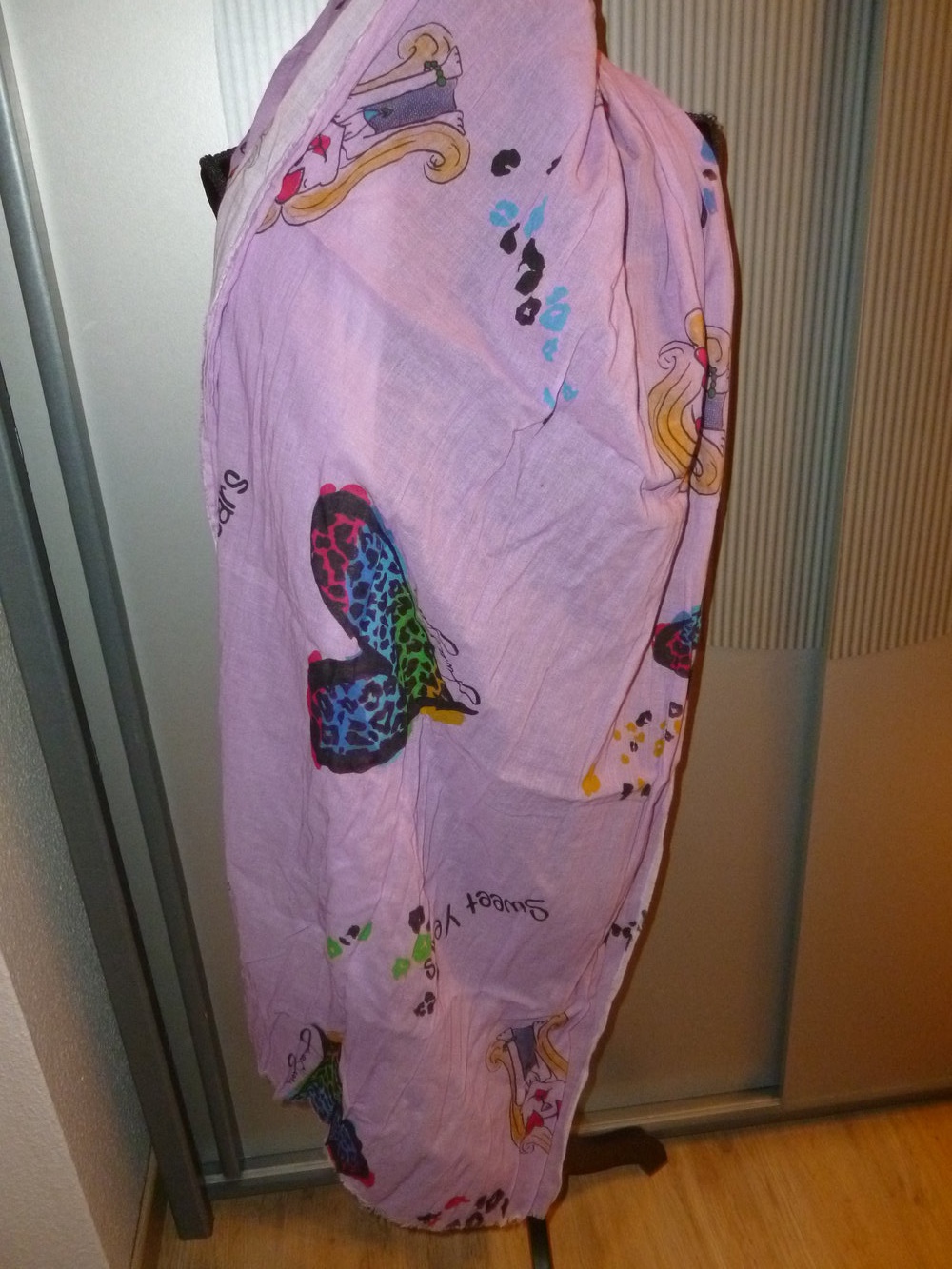 Schal Tuch lila sweet years