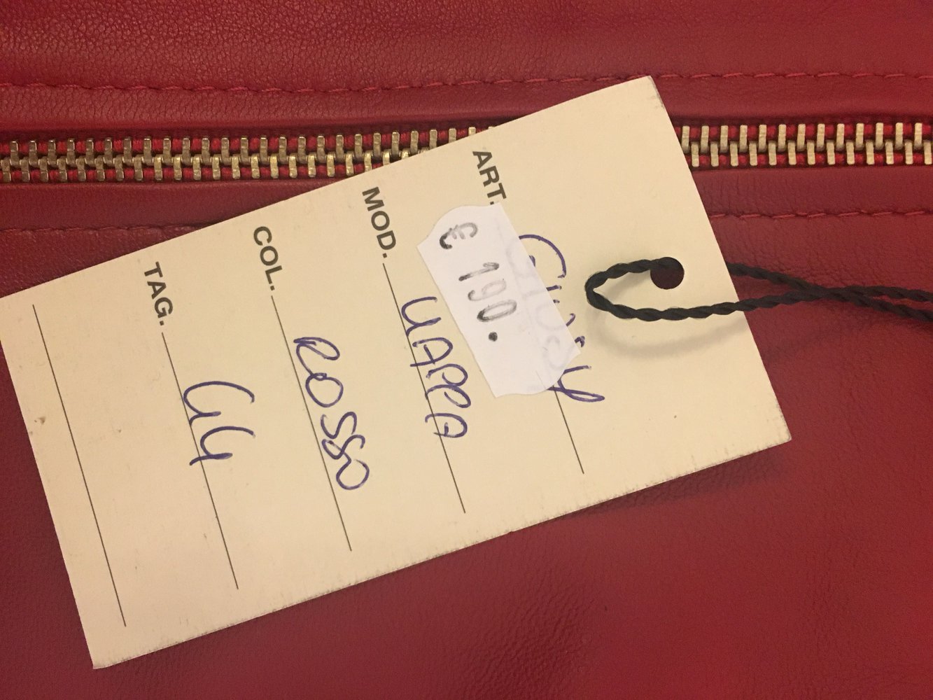 Rote Lederjacke, Neu! 