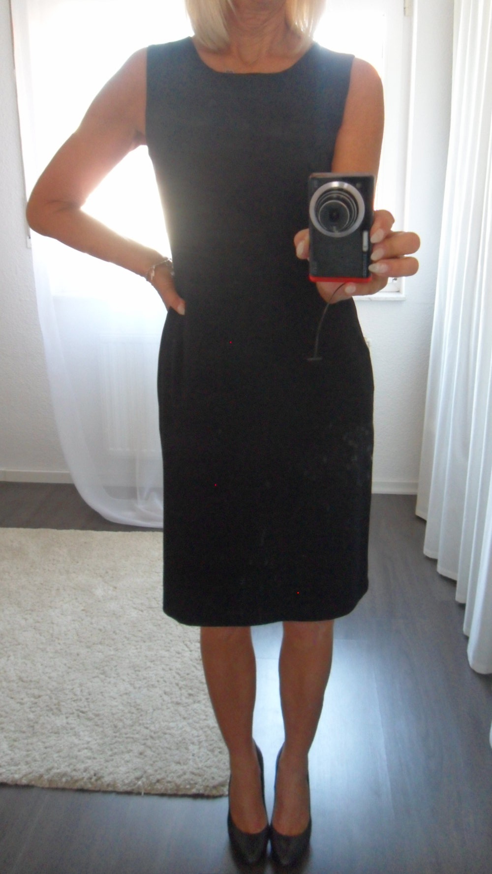 Schwarzes schlichtes Businesskleid - Etuikleid von Orsay in Gr. 40 - Wie neu - 