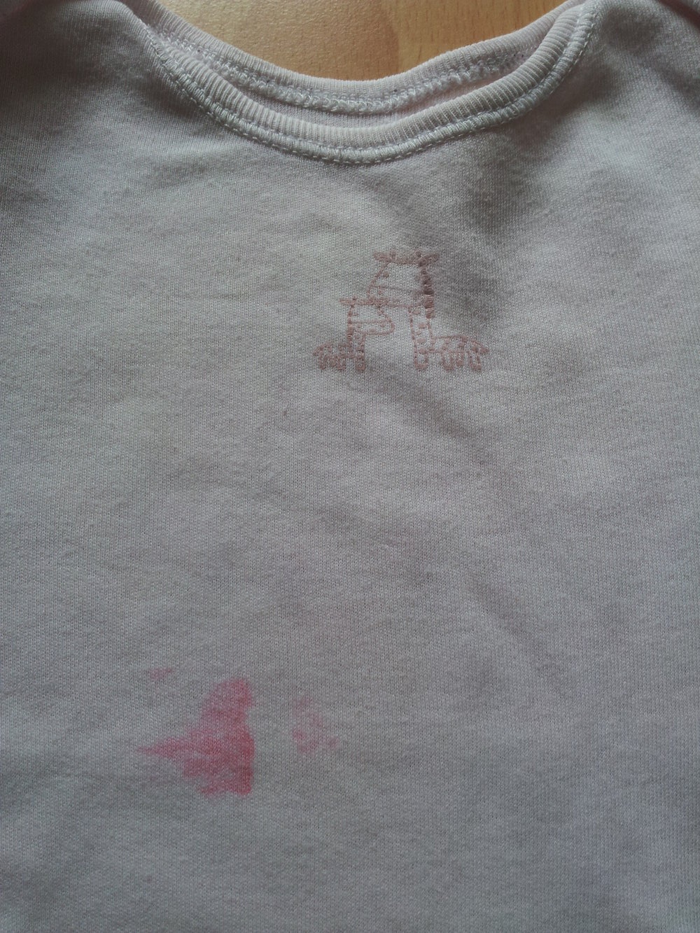  Body rose Giraffe kurze Ärmel Gr. 80